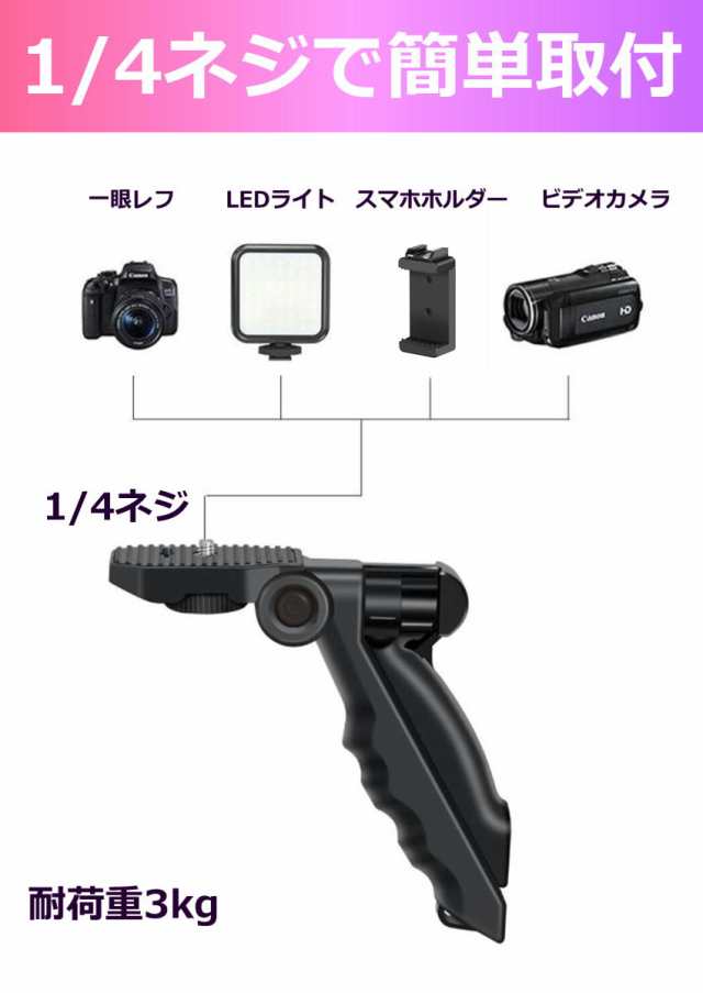 スマホ 動画撮影セット 撮影スタンド 4in1 ビデオリグ ビデオキット ...