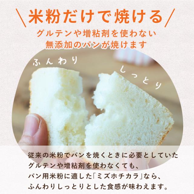 米粉 業務用 ミズホチカラ パン用 お米の粉 V3 20kg 送料無料 グルテンフリー 国産 無添加_4