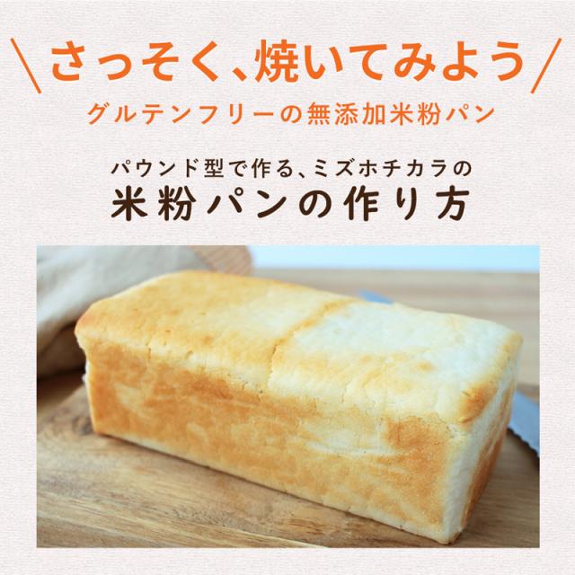 米粉 業務用 ミズホチカラ パン用 お米の粉 V3 20kg 送料無料 グルテンフリー 国産 無添加_6