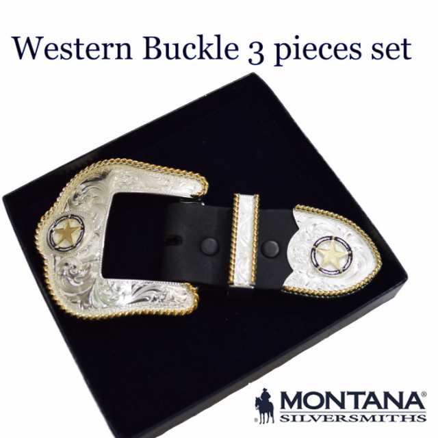 ○純正卸し売り○ ウエスタンバックル MONTANA SILVERSMITHS ベルト