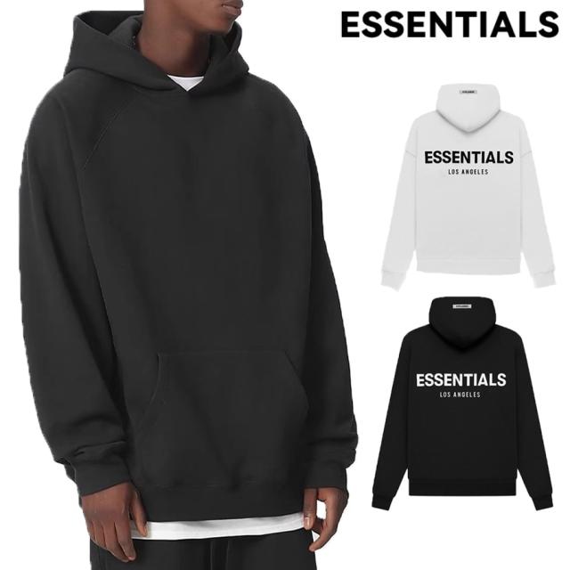 ESSENTIALS エッセンシャルズ パーカー 19SS PULLOVER HOODIE REFLECTIVE リフレクター パーカー  プルオーバー バックロゴ パーカー フード付き ビッグサイズ  [並行輸入品]の通販は
