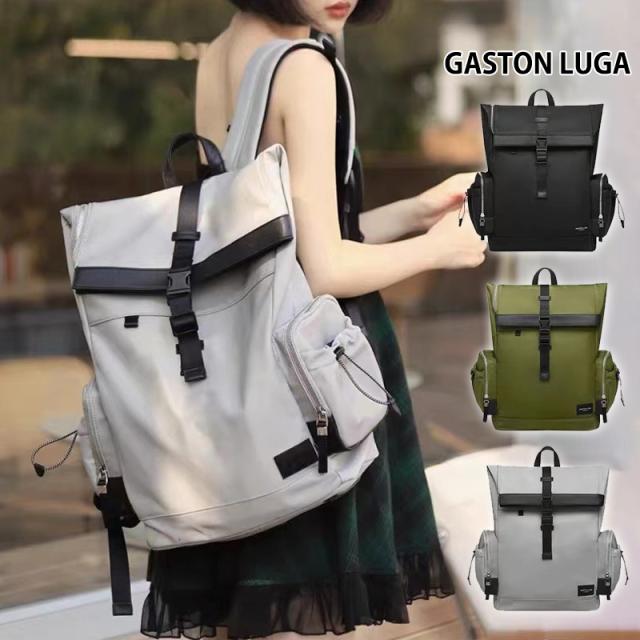GASTON LUGA (ガストンルーガ)  ナイロン PCポケット バックパック メンズ ビジネス 紳士 バッグ リュック PCバッグ 通勤 通学 メンズシ