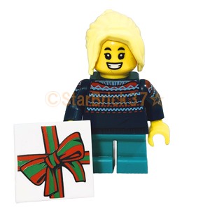 レゴ Lego ミニフィグ 人形 ホリデーの女の子 クリスマス の通販はau Pay マーケット Starbrick37
