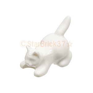 レゴ Lego パーツ 動物 ばら売り 猫 ホワイトの通販はau Pay マーケット Starbrick37