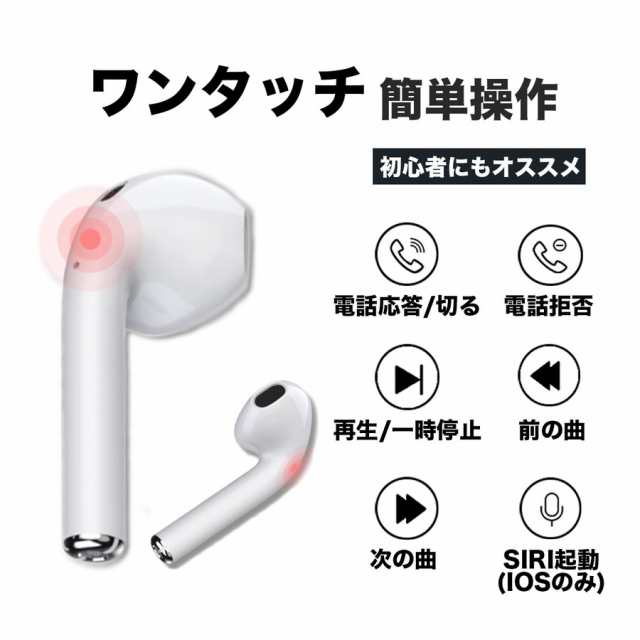 イヤホン ワイヤレス ワイヤレスイヤホン Bluetooth イヤホン Iphone イヤホン マイク付き ワイヤレスイヤホン 片耳 両耳 テレワーク 白 の通販はau Pay マーケット Topページ 特急配送バーバリアン クーポン対象 Au Pay マーケット店