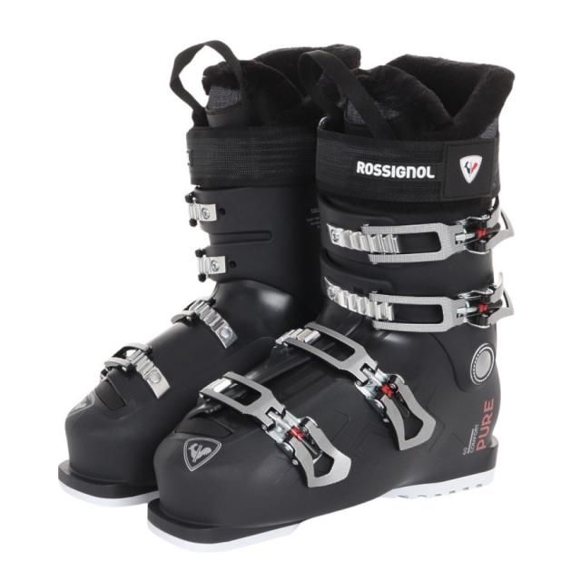 【ポイント5％！5/3 21:00〜22:59限定】ロシニョール(ROSSIGNOL)スキーブーツ RBM8230 24PURECOM60 BK(Lady’s)