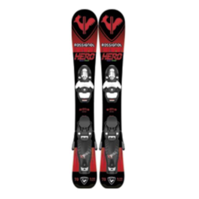 ROSSIGNOL スキー板　ビンディングセット ROSSIGNOL ロシニョール ジュニアスキー板+新品ビンディング
