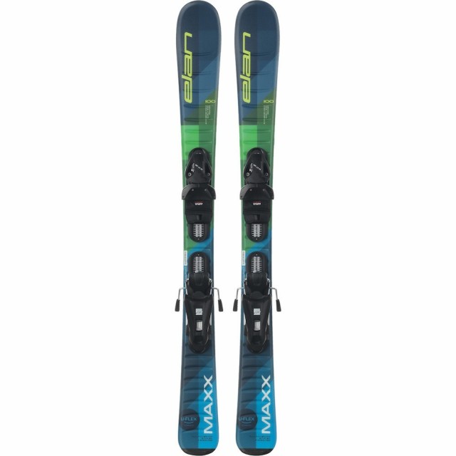 スキー板 キッズ ジュニア 22-23 elan エラン こども用 MAXX QUICK SHIFT スキーセット 送料無料