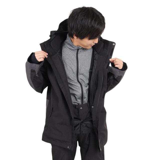 エアボーン(ARBN)スキーウェア 上下セット スーツ YOKE AB43WW1515 BLK