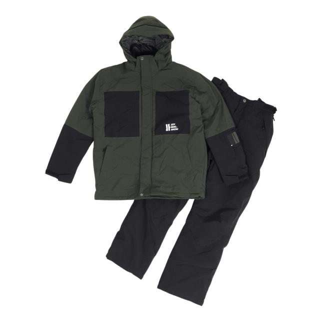 ジョイライド(JOYRIDE)スキーウェア スーツ 上下セット JOM-1411-KHK(Men’s)