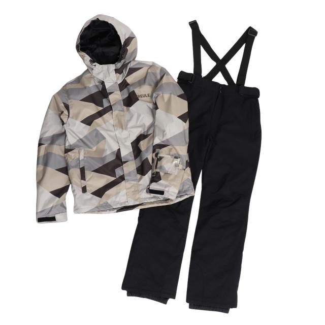 シュトロイレ(STREULE)スキーウエア スランティングラインカモスーツ 上下セット ST25FW0054 BG/BN(Me…