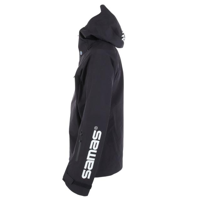 【ポイント5％！5/3 21:00〜22:59限定】サマス(SAMAS)スキーウェア ジャケット SYMPATEX SHELL JACKET SM3QJN010001 BLK(M…_1