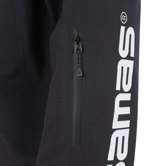【ポイント5％！5/3 21:00〜22:59限定】サマス(SAMAS)スキーウェア ジャケット SYMPATEX SHELL JACKET SM3QJN010001 BLK(M…_7