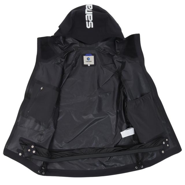 【ポイント5％！5/3 21:00〜22:59限定】サマス(SAMAS)スキーウェア ジャケット SYMPATEX SHELL JACKET SM3QJN010001 BLK(M…_8