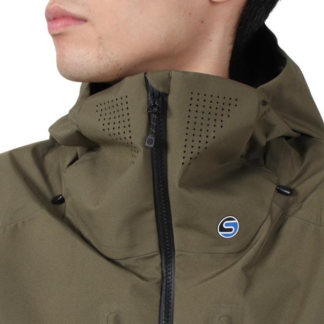 サマス(SAMAS)スキーウェア ジャケット SYMPATEX SHELL JACKET SM3QJN010001 KHK(M…