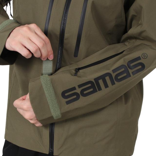 サマス(SAMAS)スキーウェア ジャケット SYMPATEX SHELL JACKET SM3QJN010001 KHK(M…