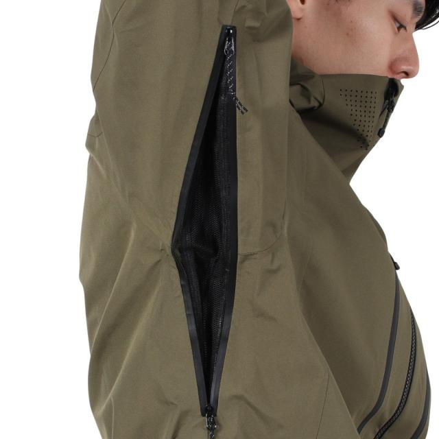 サマス(SAMAS)スキーウェア ジャケット SYMPATEX SHELL JACKET SM3QJN010001 KHK(M…