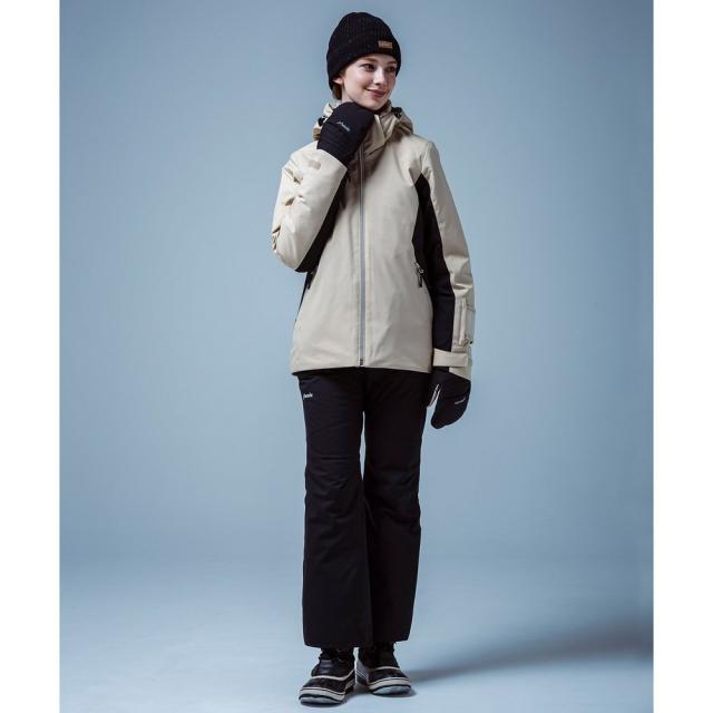 PHENIX(PHENIX)スキーウェア バーティカルツーピース 上下セット PSW252P70BEIGE(Lady’s) PHENIX(PHENIX)スキーウェア バーティカルツーピース 上下セット