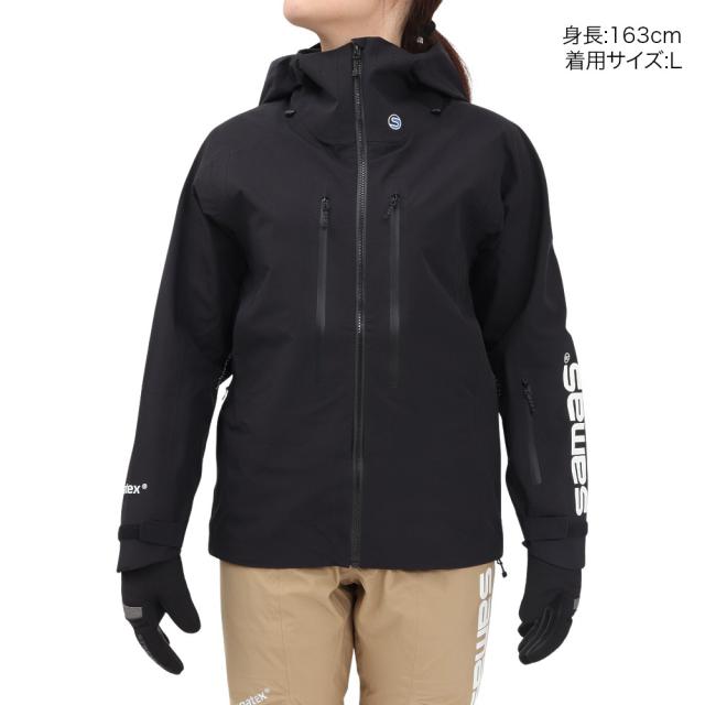 サマス(SAMAS)スキーウェア ジャケット SYMPATEX SHELL JACKET SM3QHN030003 BLK(L…_1