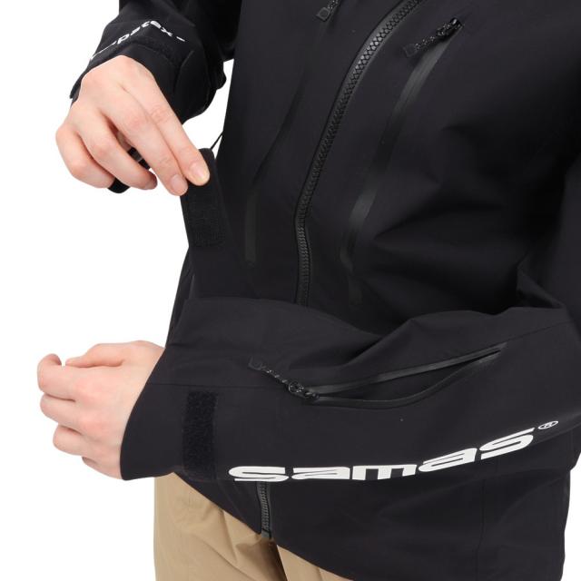 サマス(SAMAS)スキーウェア ジャケット SYMPATEX SHELL JACKET SM3QHN030003 BLK(L…_6