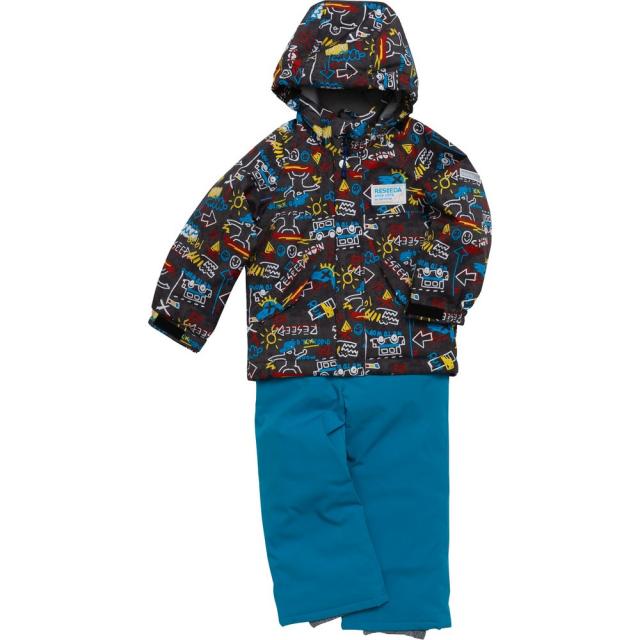 レセーダ(RESEEDA)トドラー スノースーツ 上下セット RES57001 009R634(Jr)