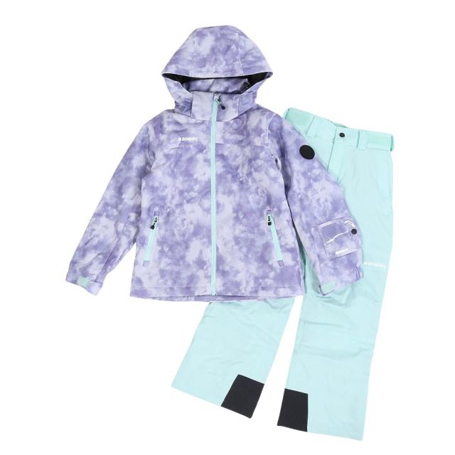 BonFire(ボンファイアー)ガールズ スノーウェア 上下セット MIST FLOWER G ST 80BNF5FSP238…