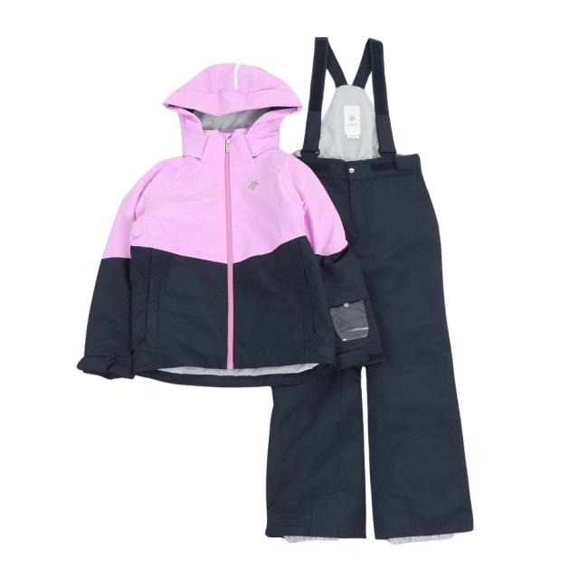 デサント(DESCENTE)ジュニア スーツ スキーウェア ジャケット パンツ 上下セット DWJWJH01X PVL サイズ…