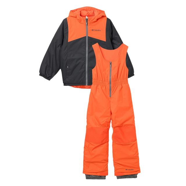 コロンビア(Columbia)ジュニア スキーウェア 上下セット ダブルフレーク2セット SA5101 011(Jr)