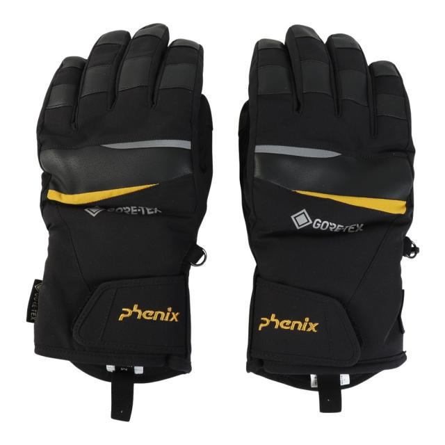 PHENIX(PHENIX)五指グローブ ゴアテックス グローブ 両手用 ESM25GL10BLACK(Men’s)
