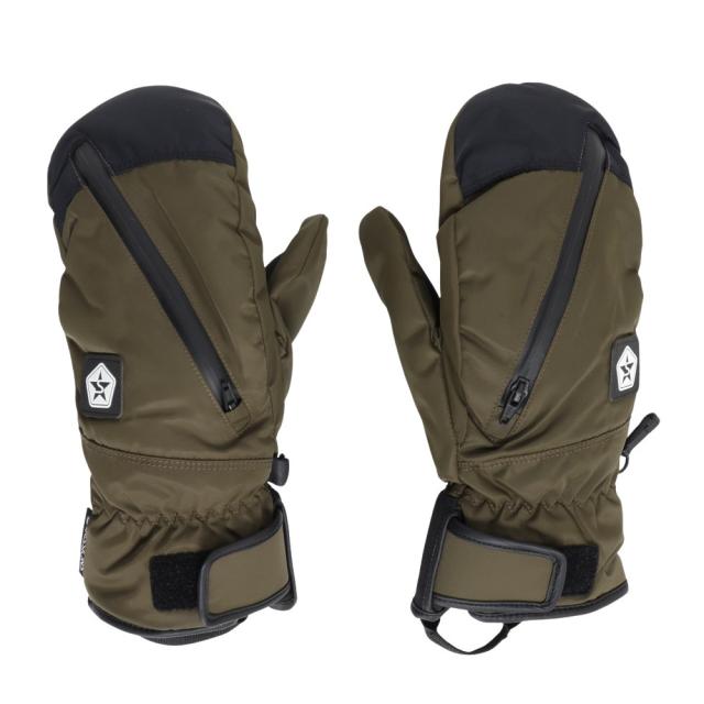 セッションズ(SESSIONS)ウインター ジッパーミトングローブ 25020302 KHAKI(Men’s、Lady’s)