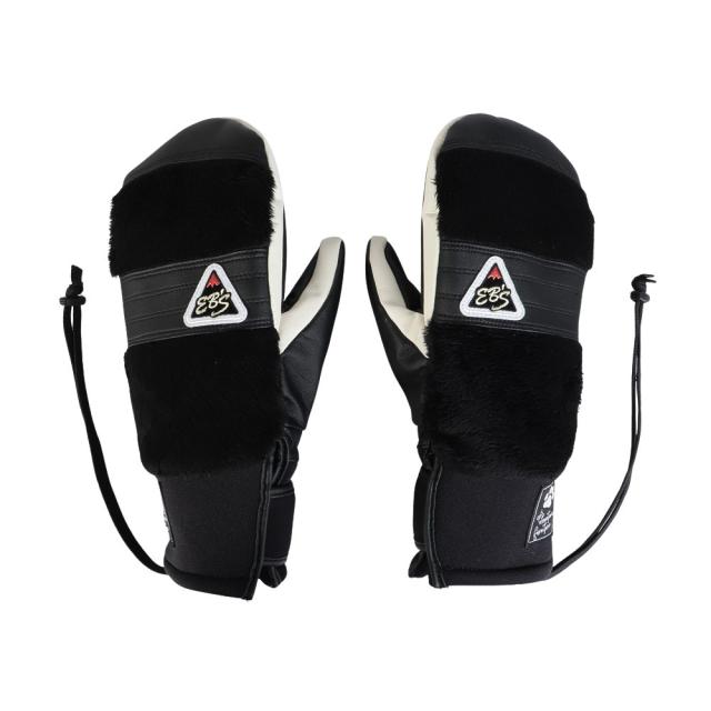 エビス(ebs)エクスクルーシブミット ミトングローブ 4500018-EXCLUSIVE BLACK FUR(Men’s、L…