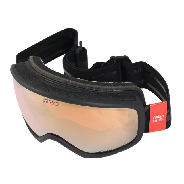 ジロ(giRo)ウインターゴーグル MILLIE black rails(Lady’s)