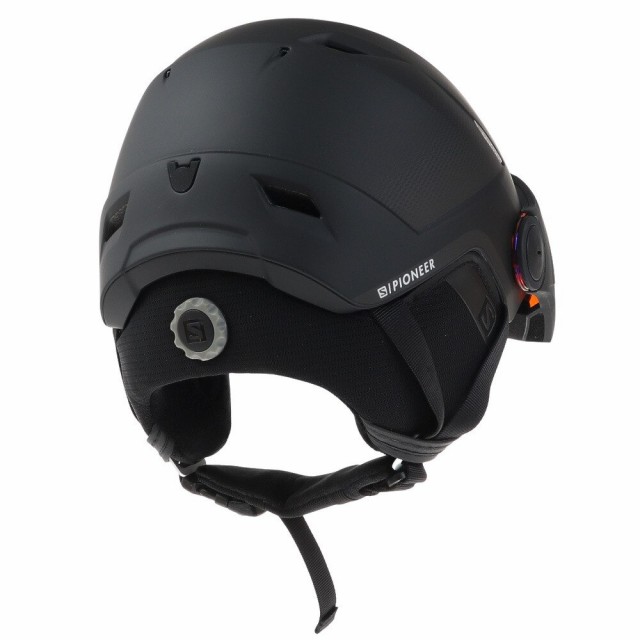 サロモン(SALOMON)ヘルメット スノーボード スキー メンズ ブラック PIONEER LT VISOR 20-21 4…｜au PAY  マーケット