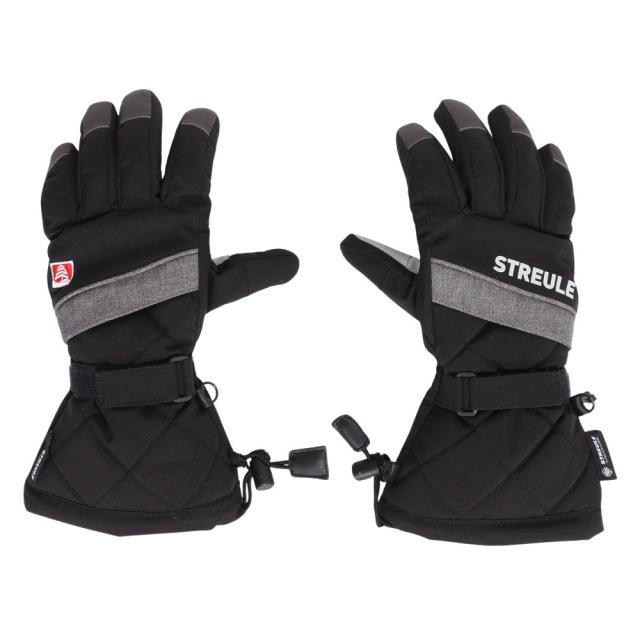 シュトロイレ(STREULE)ウインター 五指グローブ LADIES OVERCUFF 5 ST26FWGR0042 BLK(…