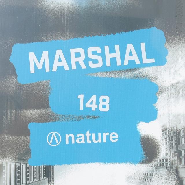 エアボーン(ARBN)スノーボード板 23 MARSHAL AB33WSB1414 BK/BL(Men’s)