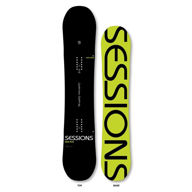 セッションズ(SESSIONS)スノーボード板 24-25 TEAM PLUS 24100265 BLK