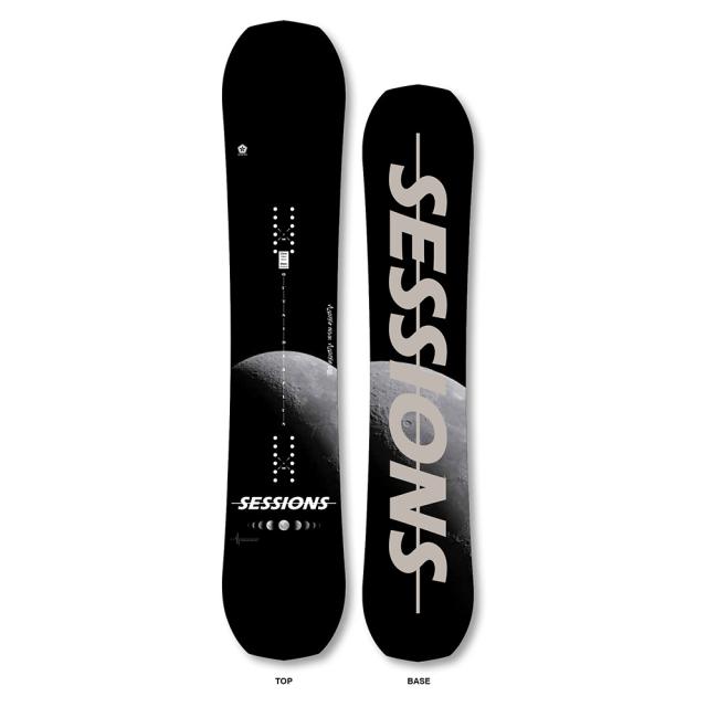 セッションズ(SESSIONS)スノーボード板 26 OUTSIDER PLUS 25100291 BLK(Men’s、Lad…