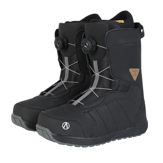 エアボーン(ARBN)スノーボードブーツ 26 AB THERMO PLUS AB63WSB1637 BK/CH(Men’s)