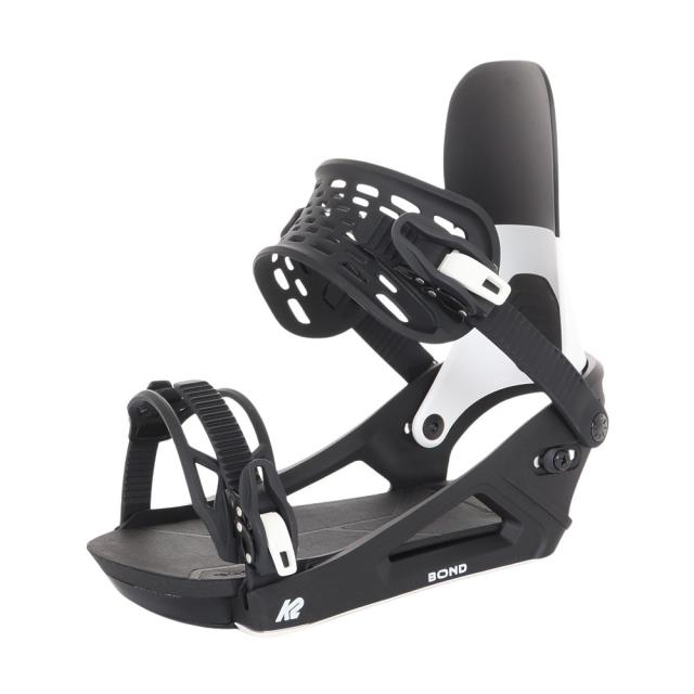 【ポイント5％！5/3 21:00〜22:59限定】K2(K2)スノーボードビンディング BOND B230401303 BLACK /WHITE(Men’s)