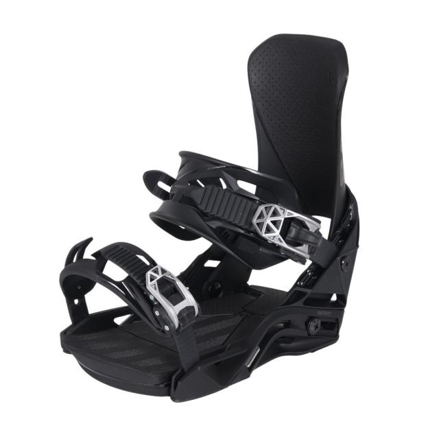 【ポイント5％！5/3 21:00〜22:59限定】サロモン(SALOMON)スノーボードビンディング 25 476470 DISTRICT Black(Men’s、Lady’s)_1