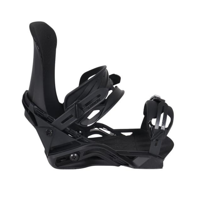 【ポイント5％！5/3 21:00〜22:59限定】サロモン(SALOMON)スノーボードビンディング 25 476470 DISTRICT Black(Men’s、Lady’s)_4