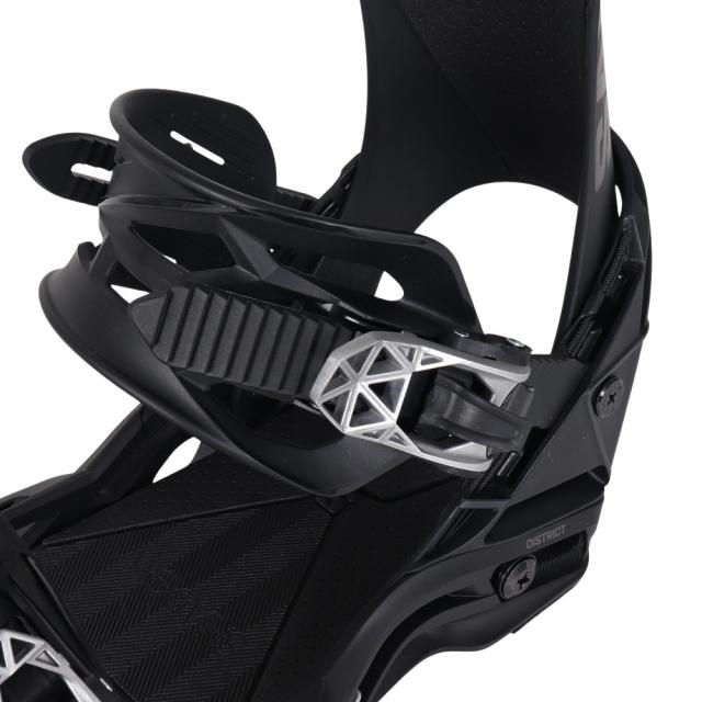 サロモン(SALOMON)スノーボードビンディング 25 476470 DISTRICT Black