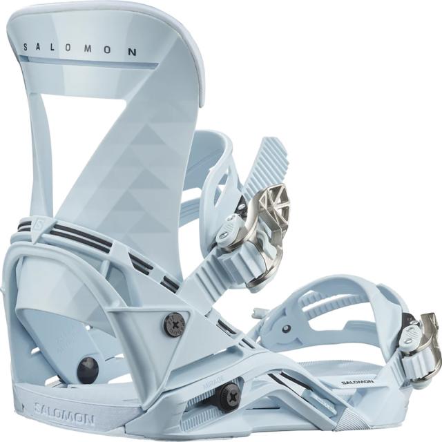 【美品】SALOMON スノーボード　ビンディング サロモン(SALOMON)スノーボードビンディング 476473 MIRAGE Blue(Lady's)