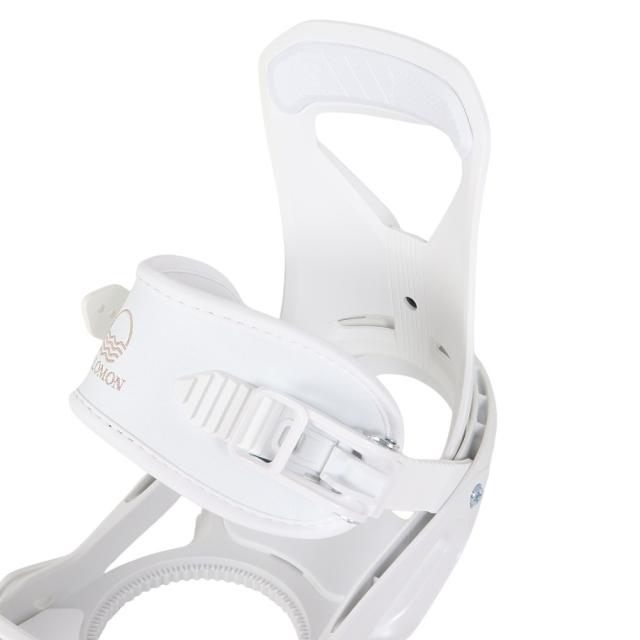 サロモン(SALOMON)スノーボードビンディング SPELL WHITE 25 417772