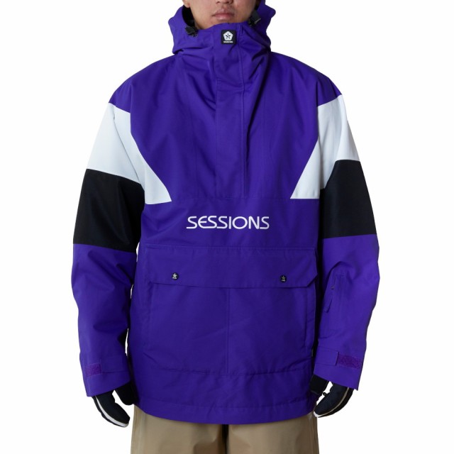 セッションズ(SESSIONS)CHAOS プルオーバー ジャケット SSFW230013 PPL(Men’s、Lady’s)