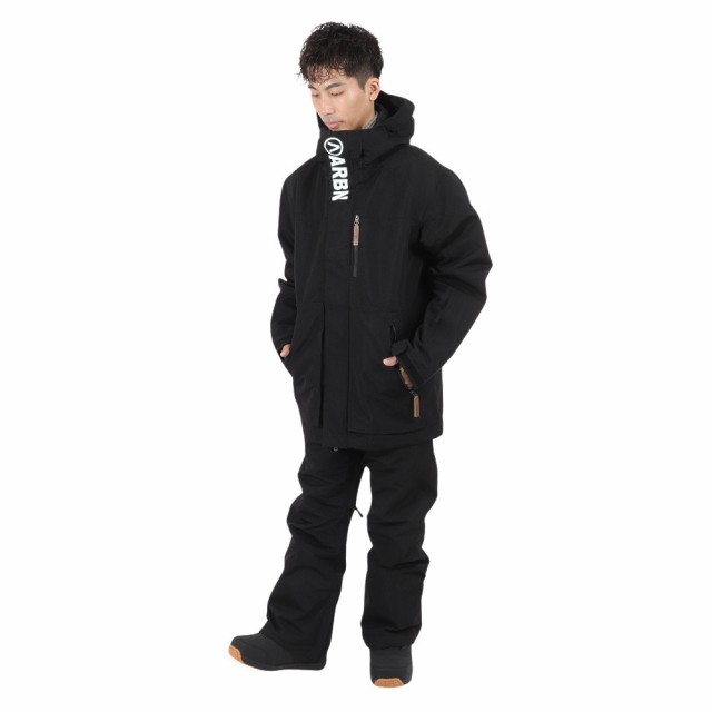 エアボーン(ARBN)スノーボード ウェア ジャケット ABJ13101 BLK(Men’s)