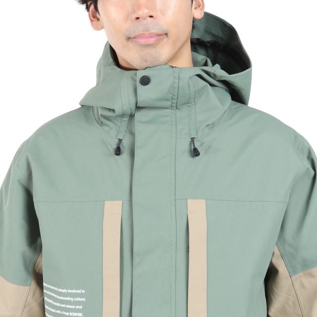 BonFire(BonFire)スノーボード ウェア ジャケット オートシェルジャケット BBFW230006 KHK(Men…_4