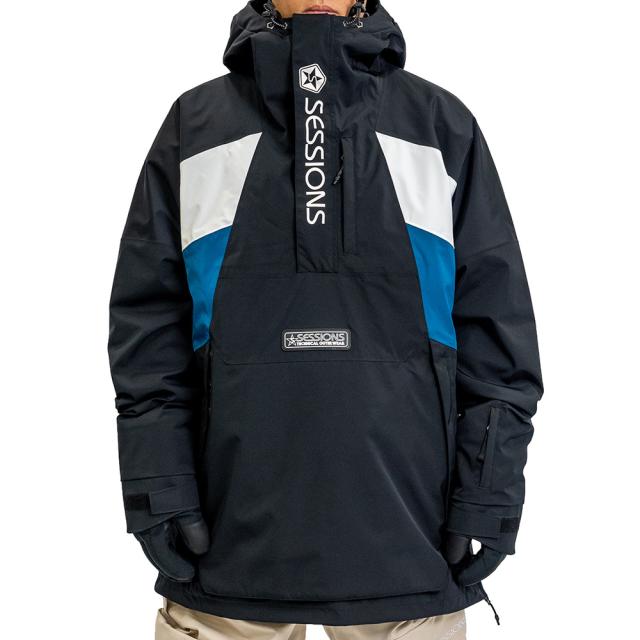 セッションズ(SESSIONS)エージェント アノラック プルオーバー ジャケット SSFW240002 BLK(Men’s、…