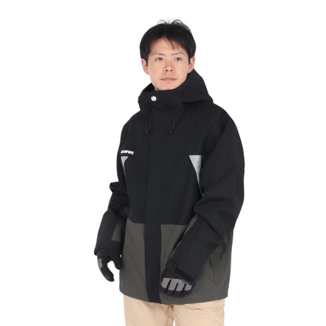 BonFire(ボンファイアー)インセンディアリー シェル ジャケット BBFW240007 BLK(Men’s)