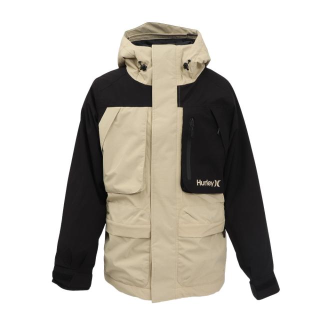 ハーレー(HURLEY)リップストップ スノー ジャケット MSJK242001-BKBG(Men’s)
